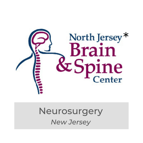 North Jersey Brain and Spine Center logo, featuring human brain and spine illustration, New Jersey neurosurgery clinic.