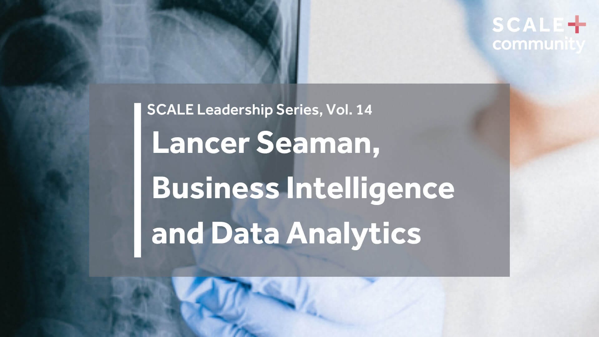 Business Intelligence and Data Analytics with Lancer Seaman