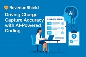 AI-powered medical billing efficiency with enhanced charge capture accuracy and coding visualization.
